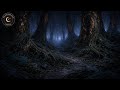 Nocturnal Celtic Forest Rain ASMR 🌧️ Runes, Witches &amp; Forest Spirits for Deep Sleep | Ambient Screen