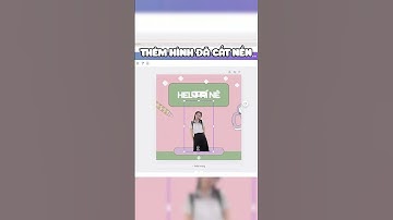 TẠO VIỀN TRẮNG CHO ẢNH TRONG CANVA #fptshop #shorts