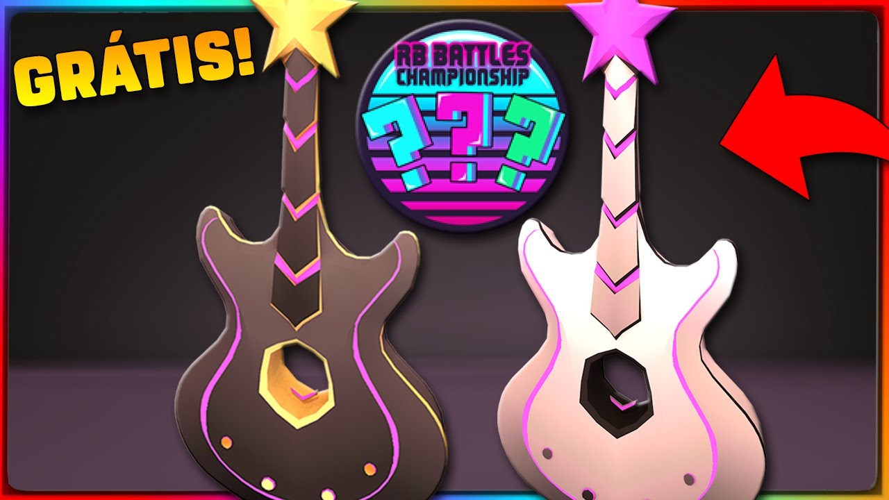 ITEM SABRINA GUITARRA GRÁTIS RB BATTLES 3 ROBLOX YouTube