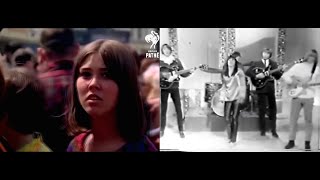 Rose Garden - Next Plane to London (1967)(side by side performance &amp; 1967 London scenes)(stereo)