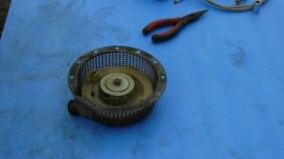 スターターロープ交換！ヤンマーフラミンゴ