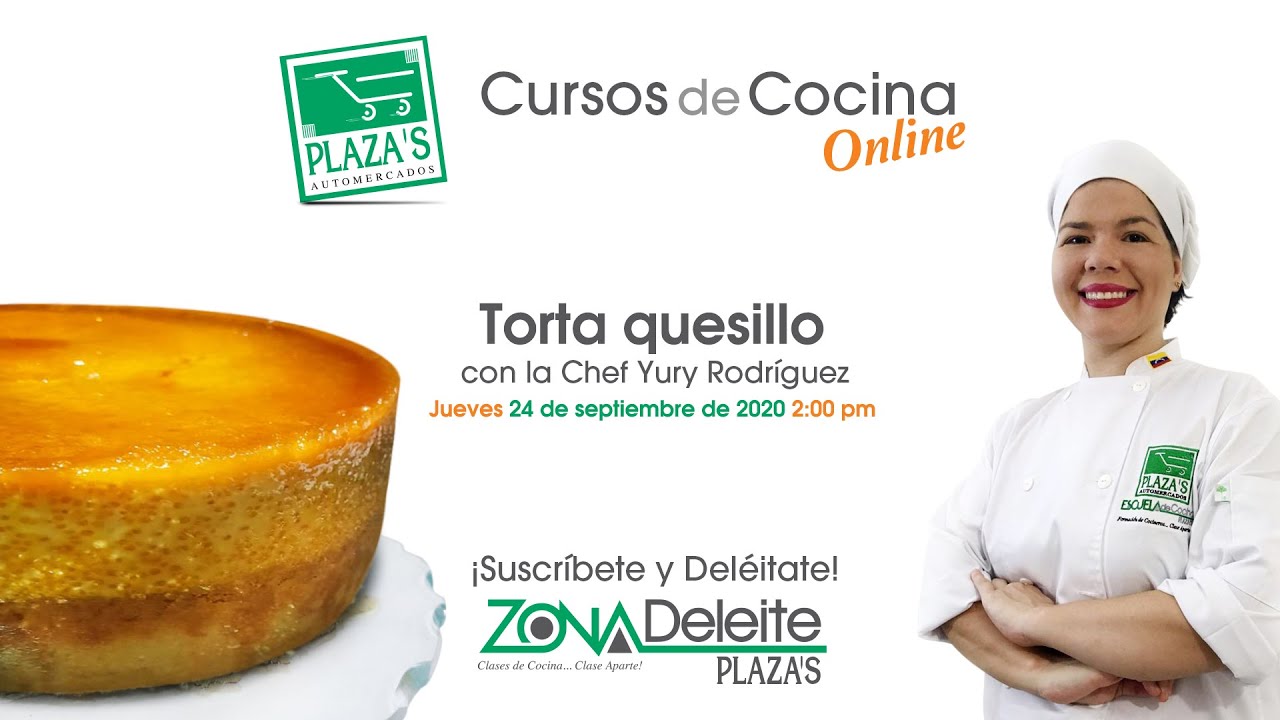 Cursos de Cocina Online - Torta quesillo