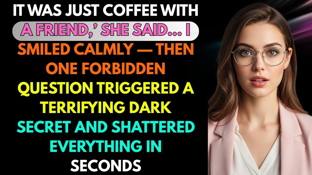 “‘It Was Just Coffee With A Friend,’ She Said… I Smiled Calmly — Then ONE FORBIDDEN Question ...
