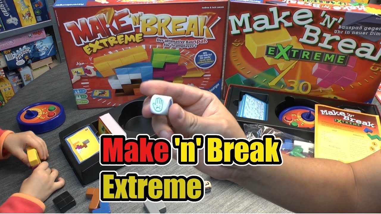Ravensburger 264995 - Make n Break Extreme, Brettspiel