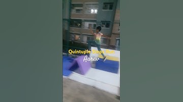 Quintuple Steps Run | Aarav | Obstacles Course