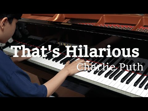 That's Hilarious - Charlie Puth (찰리 푸스)