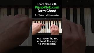 Learn the D#m piano chord quickly