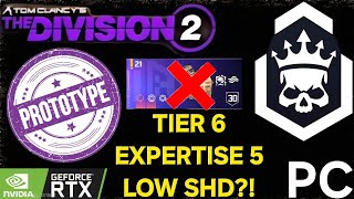 Tier 6 Escalation 4-Man to DUO PUSH! (Expertise LvL 5, No Prototype Gear/Weapon & Low SHD) Possible?