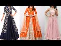 Front slit kurta Lehenga design ideas for Indian wedding season/Indo western Lehenga design Front slit kurta Lehenga design ideas for Indian wedding season/Indo western Lehenga design