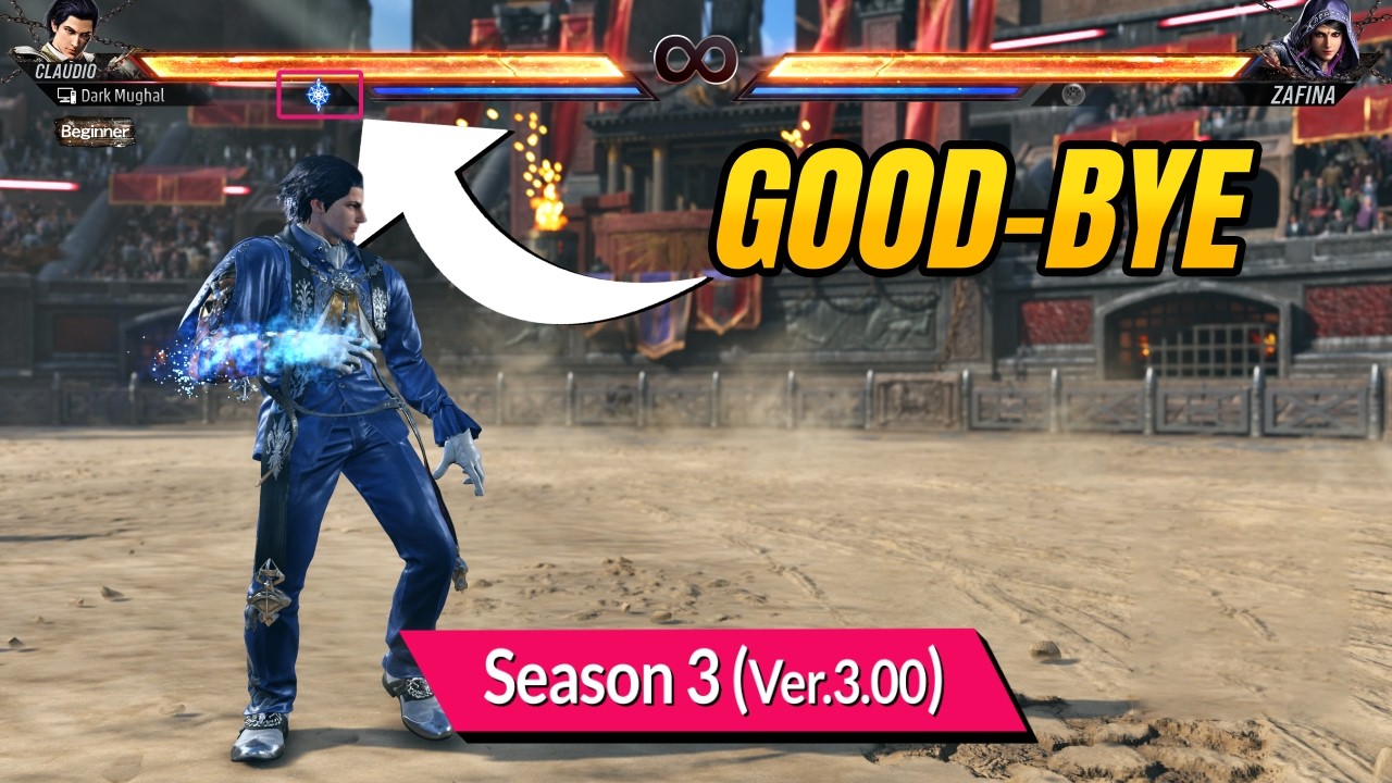 Claudio Nerfed In Tekken 8 Season 3...