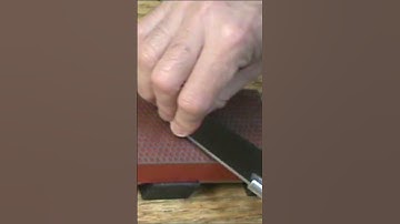 Sharpening Knives  How to Get a Razor Sharp Edge in Seconds #fyp #diy #shorts #fypシ #shortsfeed