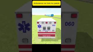 Ambulance ne tran ko pakda😱🥵Indian Theft Auto 💥simulator🤯 #short #video #indian #game