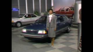 1987 Ford Tempo Manufacturer Laserdisc Promotional Video