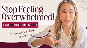 Take Control of Your Time and Energy - Learn How to Prioritise Effectively