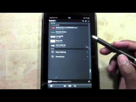 Kindle Fire: How to Listen to the Radio​​​ | H2TechVideos​​​