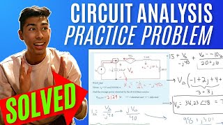 Intro to Circuit Analysis | Ch.10 Sinusoidal Steady-State Power Calculations | Question: P10.9_6ed
