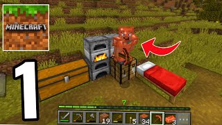 Minecraft Mobile - Survival Gameplay Part 1 (Minecraft PE 1.21.123+) screenshot 5