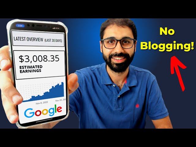 Earn $3000/Month From Google Without Blogging (2023)