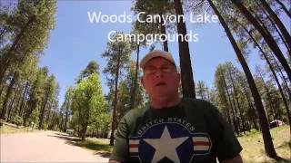 Woods Canyon Lake Camping, Arizona High Country 2016