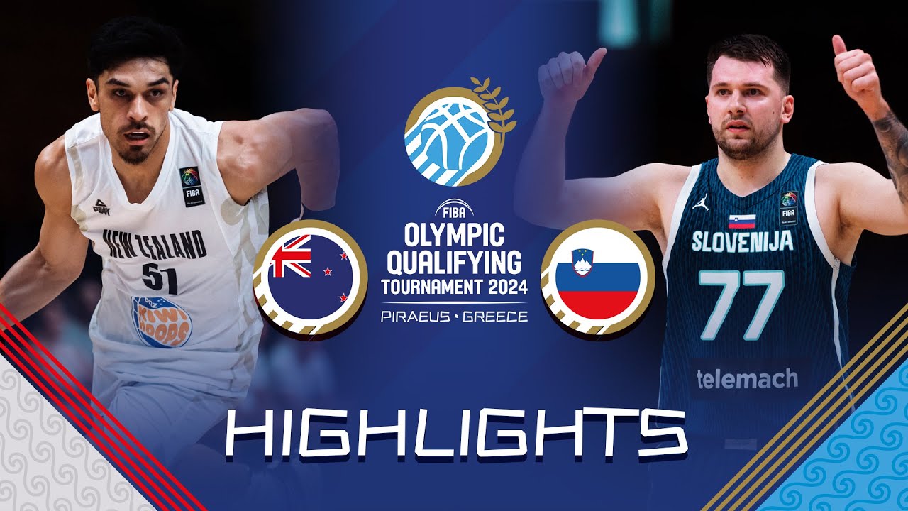 Luka Doncic triple double leads Slovenia 🇸🇮 past New Zealand ...
