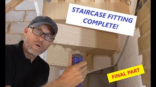 How to fit a kite winder staircase***FINAL PART***