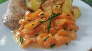 Dušená mrkev 🥕🥕 ze školky #food #jídlo # mrkev