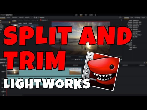How to Cut or Trim Videos in Lightworks | Step by Step Tutorial