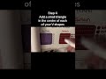 East knit effect tutorial