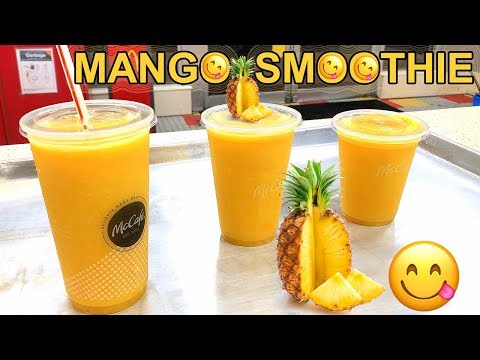 How McDonald's Make Mango Pineapple Smoothie #pineapple #mango #pineapplesmoothie