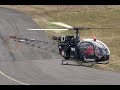 1958 former french navy sud aviation se313b alouette ii fazyb  landing start up and take off