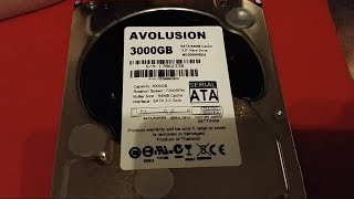 Купил на алиекспресс дешевый жесткий диск на 3000 Гб. HDD Avolusion 3Tb Купил на алиекспресс дешевый жесткий диск на 3000 Гб. HDD Avolusion 3Tb