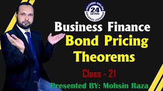 ACC501 Short Lecture - 21 | VU Short Lecture | Bond Pricing Theorems in (Urdu / Hindi)