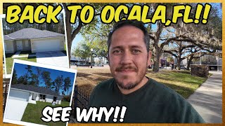 2024 Ocala Fl Vlog. 2 New Home Tours!! Under $300K