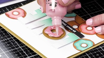 New Techniques With Nuvo Drops, Stencils, and Hybrid Inks | Tonic Studios