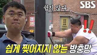 방범 효과까지 겸비한 ‘스테인리스 방충망’ 견고함 테스트!