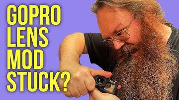 GoPro 9 Lens Mod stuck tight? Here’s the fix!