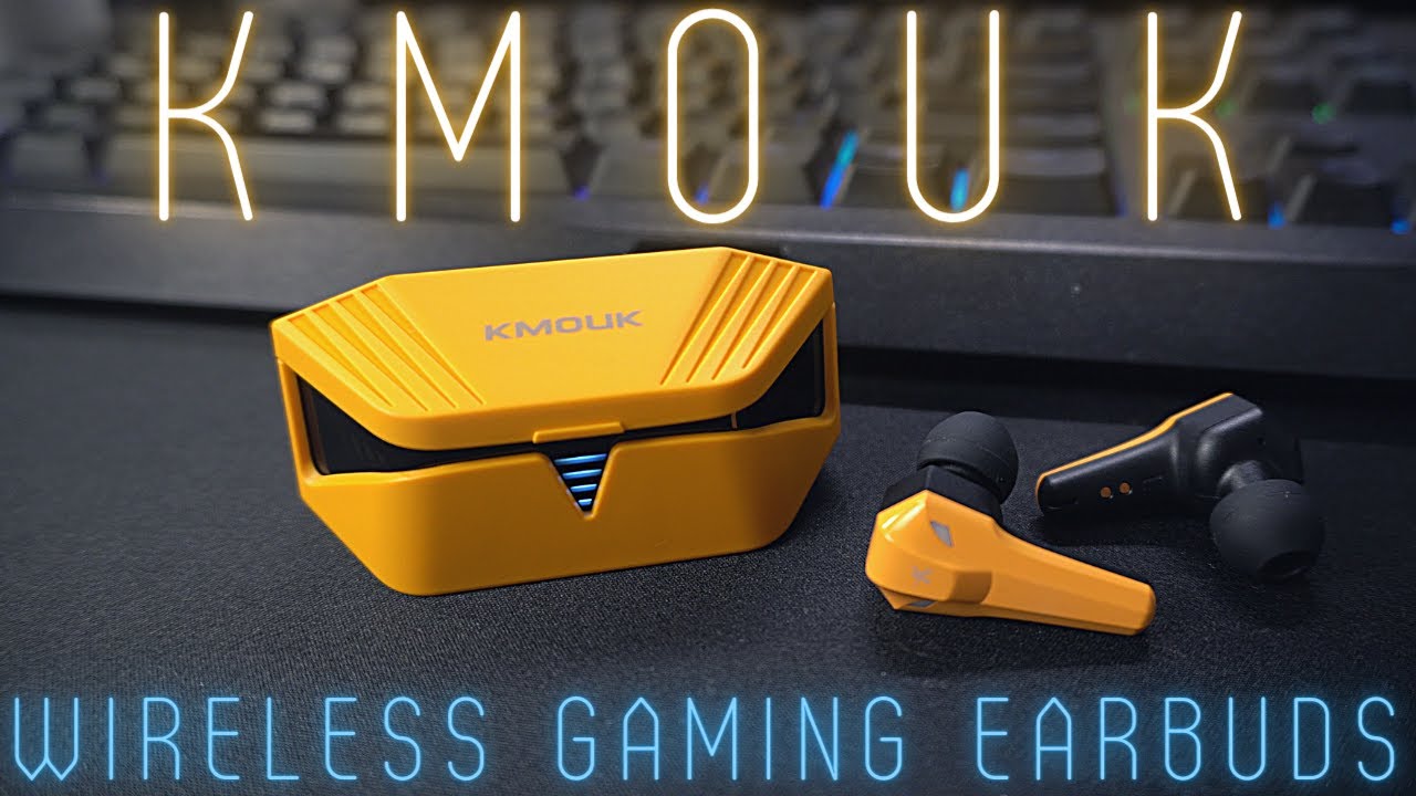 KMOUK Gaming Wireless Earbuds Review 