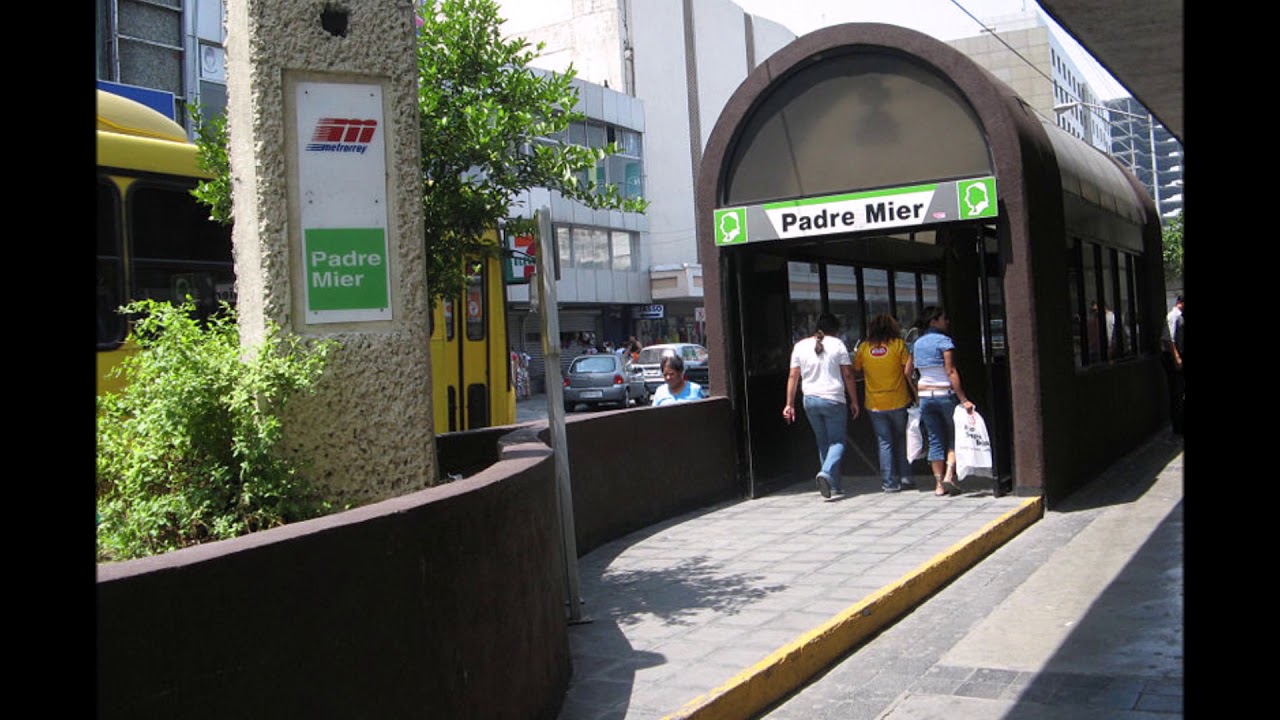 En el Metro de Monterrey. Conduciendo y llegando a la Estación Padre Mier -  YouTube