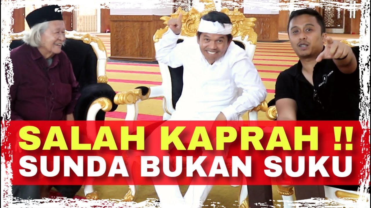 MENGEJUTKAN !! Ternyata Selama Ini Banyak Yang Salah Memahami SUNDA ! Begini Sejarahnya