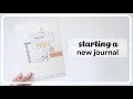 🌵 Starting a new journal
