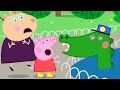 Peppa Pig English Episodes | Meeting Wild Animals with Madame Gazelle