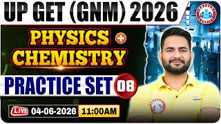 GNM Science Practice Set 8 | UP GET GNM 2026 | GNM Nursing Physics, Chemistry MCQs | RWA