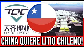China BUSCA Litio Chileno 🇨🇱 #Chile #Valparaiso #ViñaDelMar #BioBio #GranSantiago