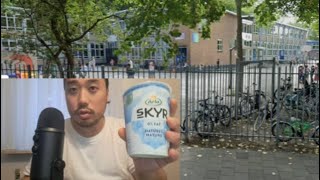 Chinese ASMR - Skyr Yoghurt 🍶 Storytime: Chinese School & Friendship [ENG Subtitles]