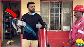 Grinder Safety How To Properly Use An Angle Grinder Hse Trainer