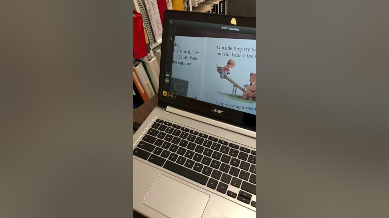 IPEVO VZX as Near Video Magnifier Chromebook Visualizer YouTube