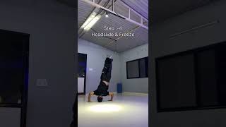 Basic Top Rock to footwork to freeze tutorial for beginners