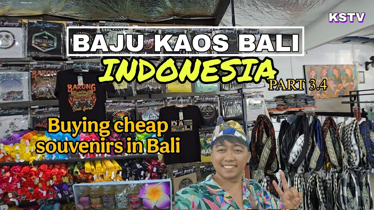 Cheap Souvenirs in Bali Indonesia with prices | kensamtv