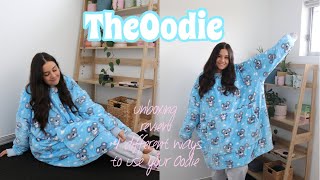 The Oodie unboxing + 4 different ways to use your Oodie!