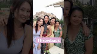 40+ years of friendship #girlstrip #throwback #beforeandafter #bffsforever #greecetravel
